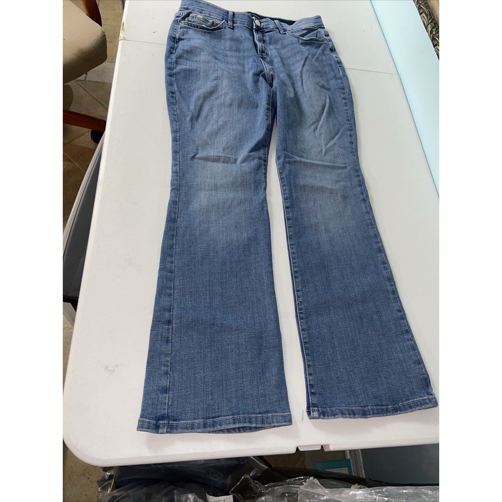 lee flex motion jeans 30x30.5 Blue Women's Bootcut Regular Fit Mid Rise